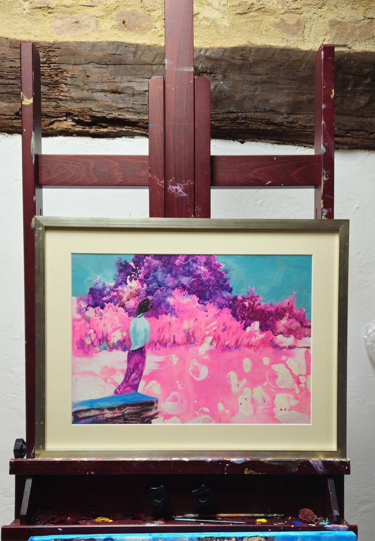 Original Fine Art Nature Painting by Setareh Heidarizad