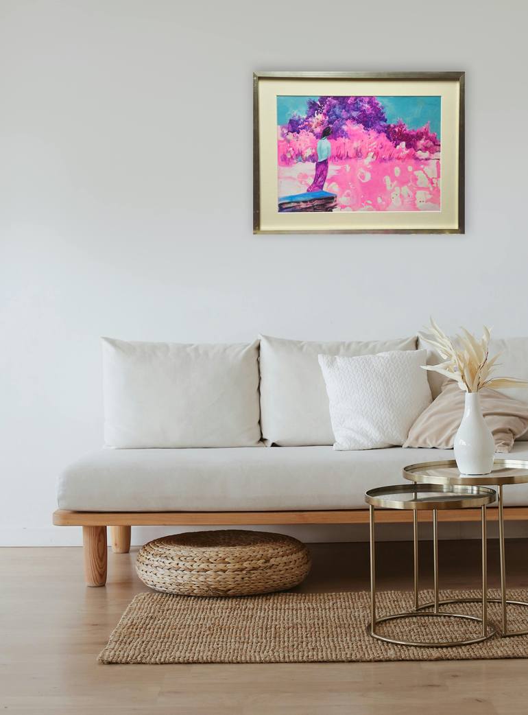Original Fine Art Nature Painting by Setareh Heidarizad