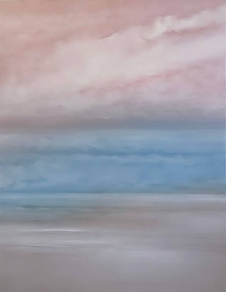 Original Contemporary Seascape Painting by Larysa Uvarova