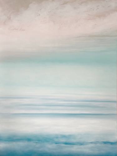 Print of Abstract Seascape Paintings by Larysa Uvarova