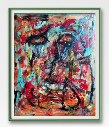 Original Abstract Expressionism Abstract Paintings by Arko Hovhannisyan