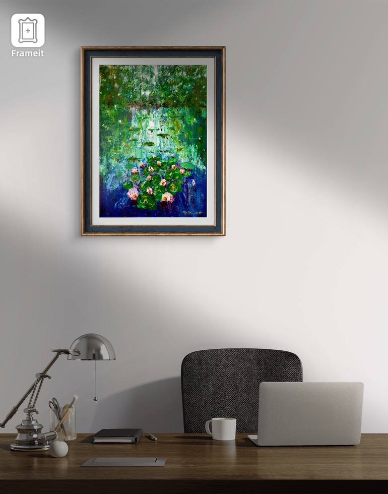 Original Abstract Nature Painting by Arko Hovhannisyan