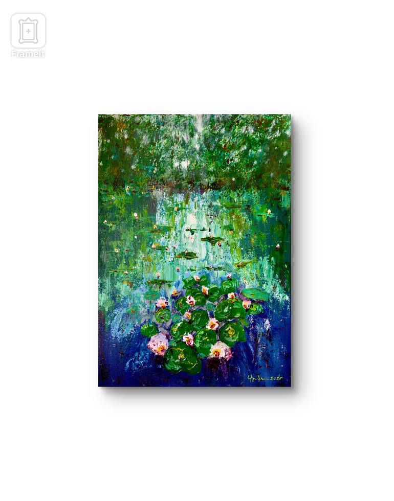 Original Abstract Nature Painting by Arko Hovhannisyan