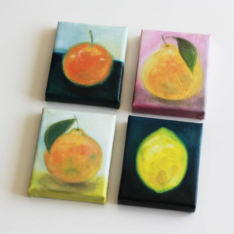 How About Orange: Mini canvases