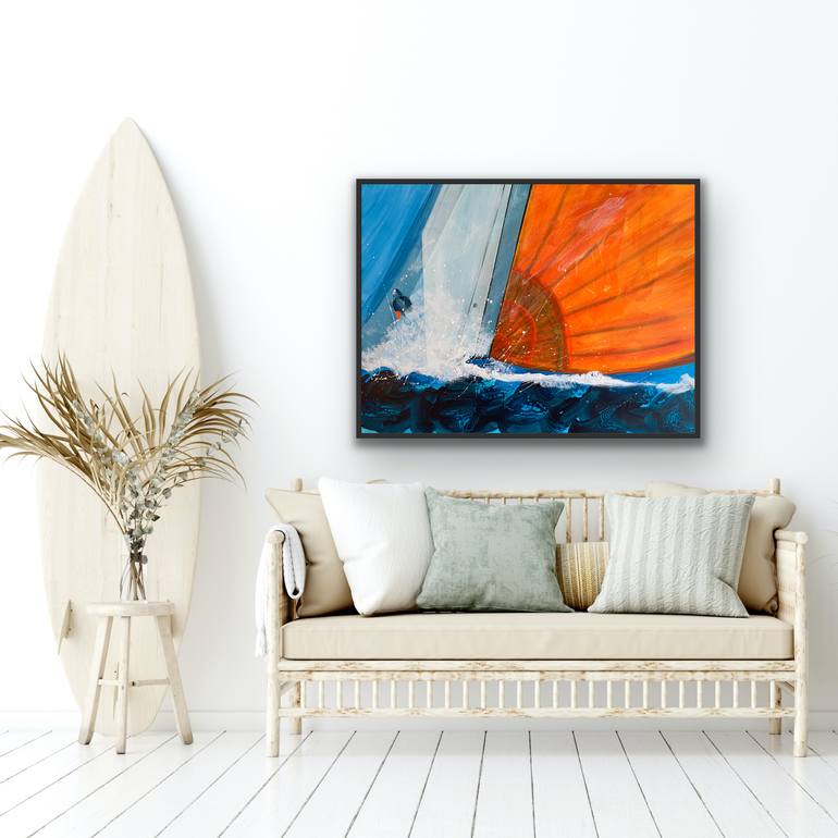 Original Abstract Painting by Marianne Urth