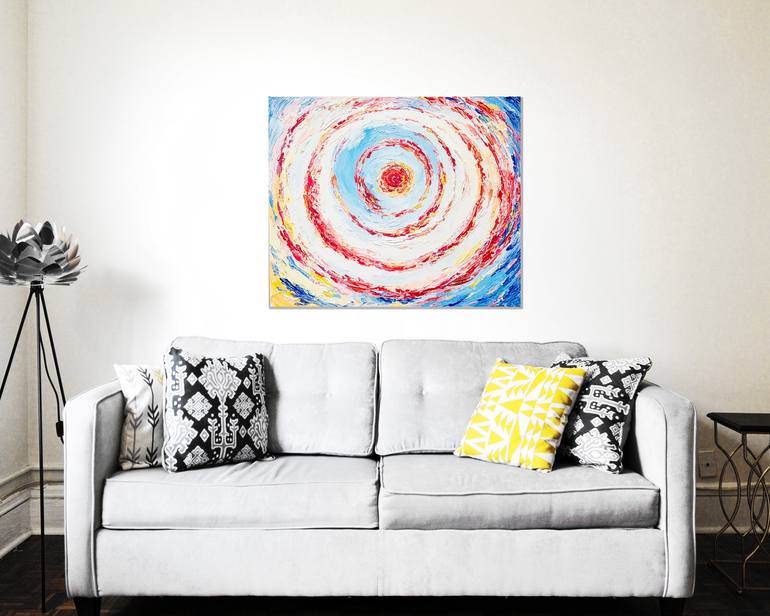 Original Abstract Expressionism Abstract Painting by Lee Seung Yeon