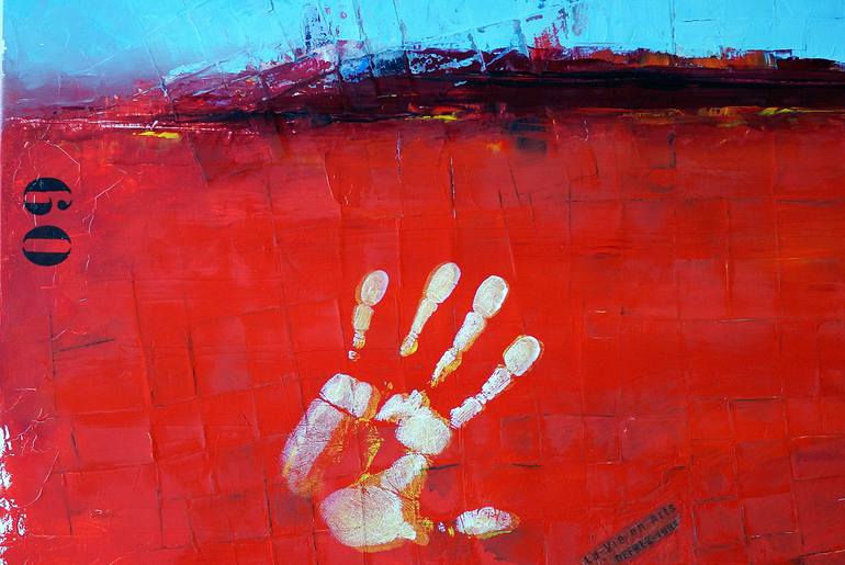 Original Painterly Abstraction Abstract Painting by Patrick Marin