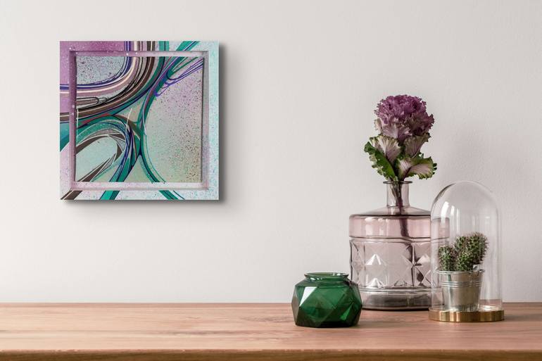 Original Fine Art Abstract Painting by Nerea Azanza