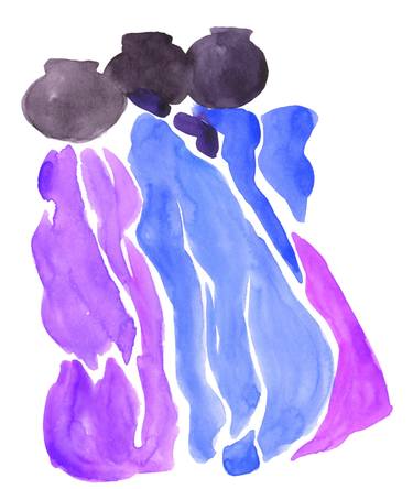 Women Carrying Water - Purple Palette thumb
