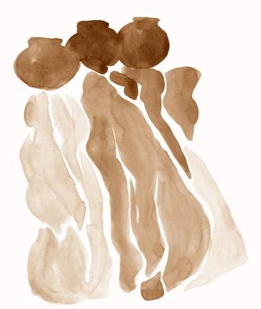 Women Carrying Water - Brown Palette thumb