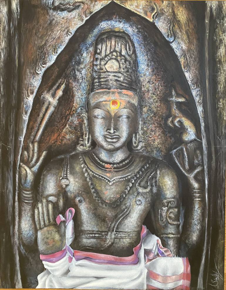 Print of Fine Art Classical mythology Paintings by Sindhumathi Subramanian