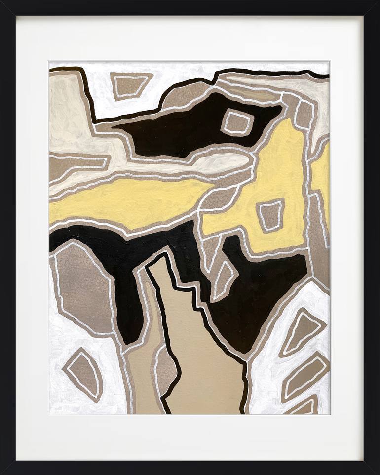 Original Conceptual Abstract Painting by Paolo Prinzi