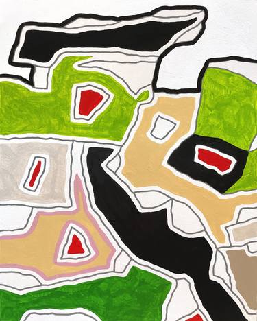 Original Minimalism Abstract Painting by Paolo Prinzi