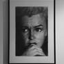 framed drawing