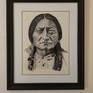 framed drawing