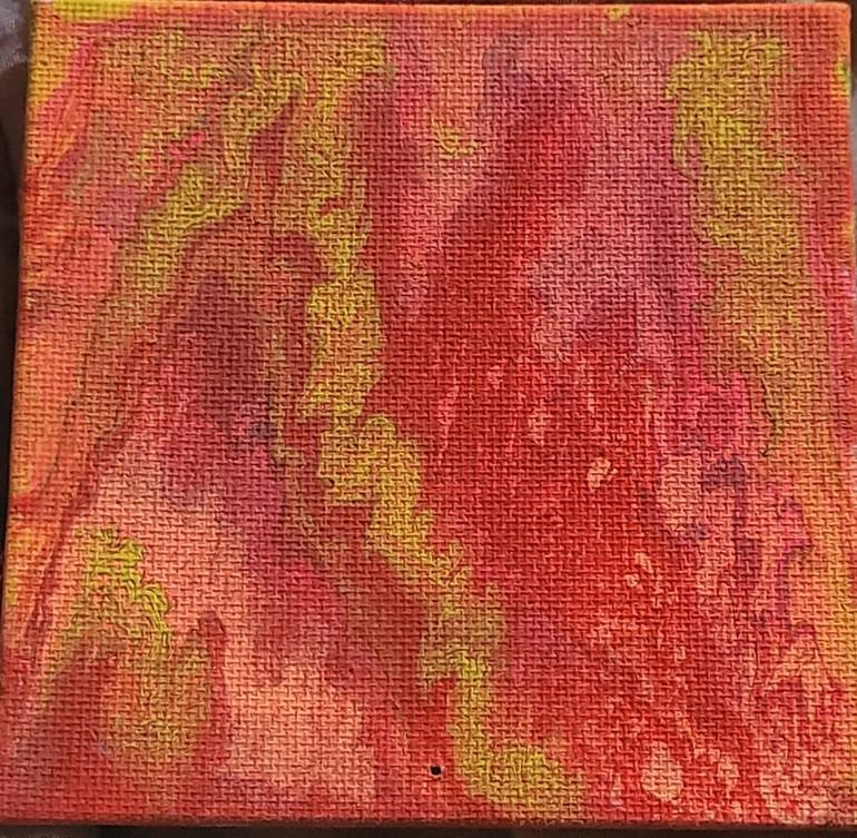 Flamethrower Painting by Lisa Roux | Saatchi Art