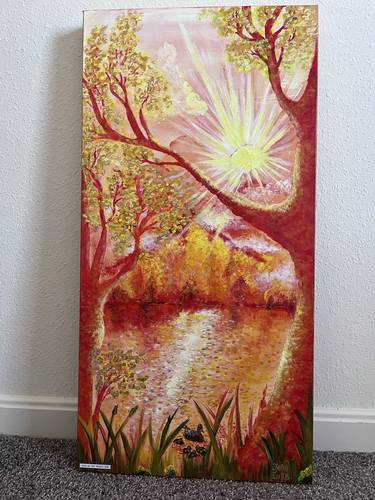 Original Fine Art Nature Painting by Iana Volga