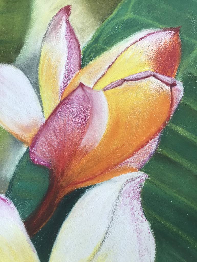 Original Impressionism Floral Drawing by Iana Volga