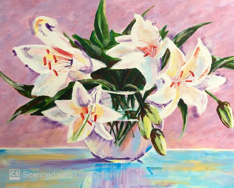Original Fine Art Soft Pastel Paintings Are Now Available - Lily