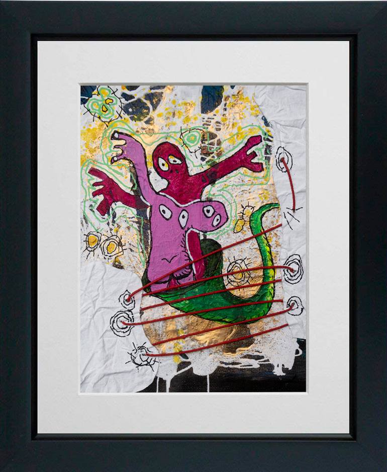 Original Other Erotic Painting by Max Araujo