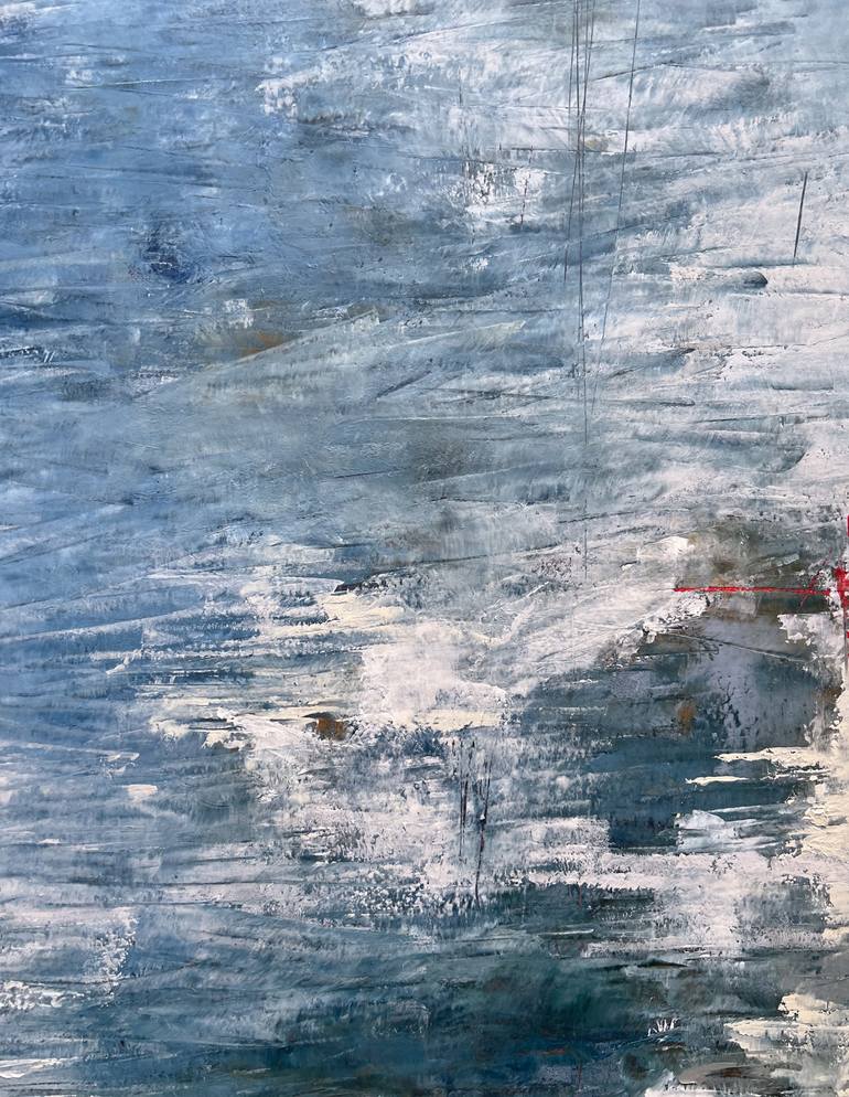 Original Abstract Landscape Painting by Ana Carolina Mönnaco