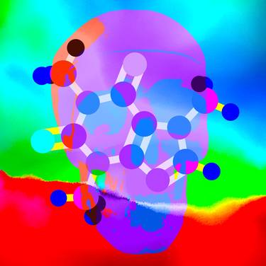 Original Pop Art Science/Technology Digital by Drew Provan