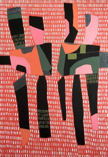 Gazpacho, abstraction, acrylic on canvas thumb