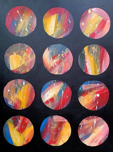 Original Abstract Paintings by Marcin Waska