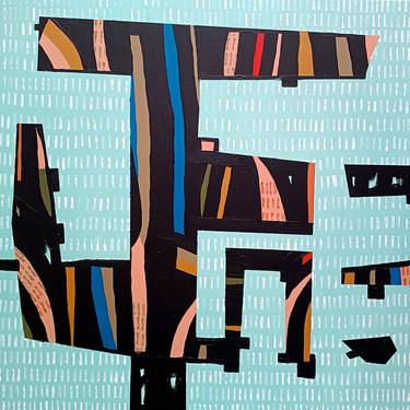 Original Modernism Abstract Painting by Marcin Waska