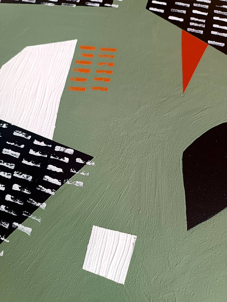 Original Street Art Abstract Painting by Marcin Waska
