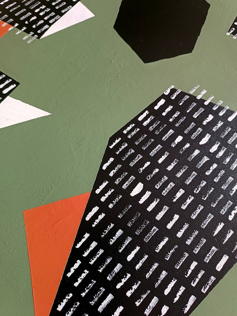 Original Street Art Abstract Painting by Marcin Waska
