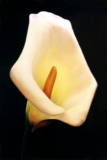 Print of Fine Art Floral Paintings by Anni Adkins