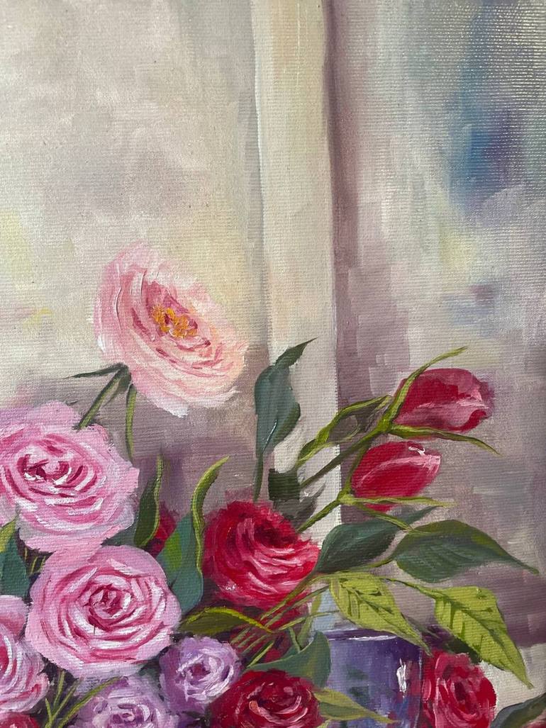 Original Other Floral Drawing by Ani Sakulova
