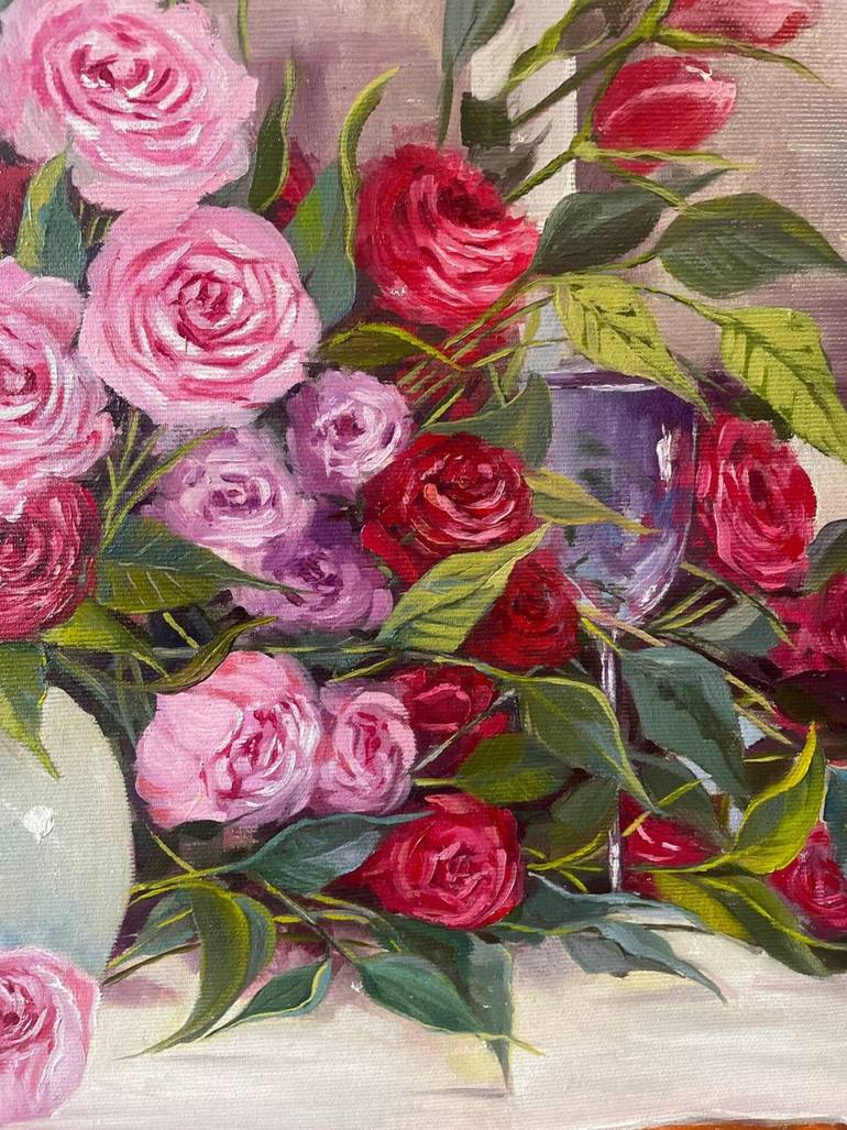 Original Other Floral Drawing by Ani Sakulova
