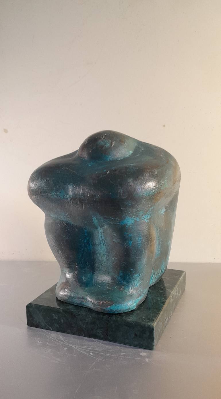 Original Realism Men Sculpture by Leonid Shatsylo