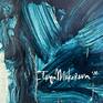 Deep blue painting