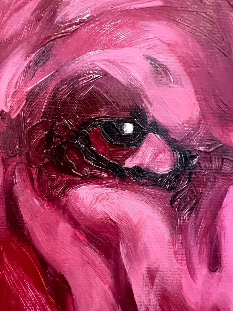Original Expressionism Dogs Painting by Inga Makarova