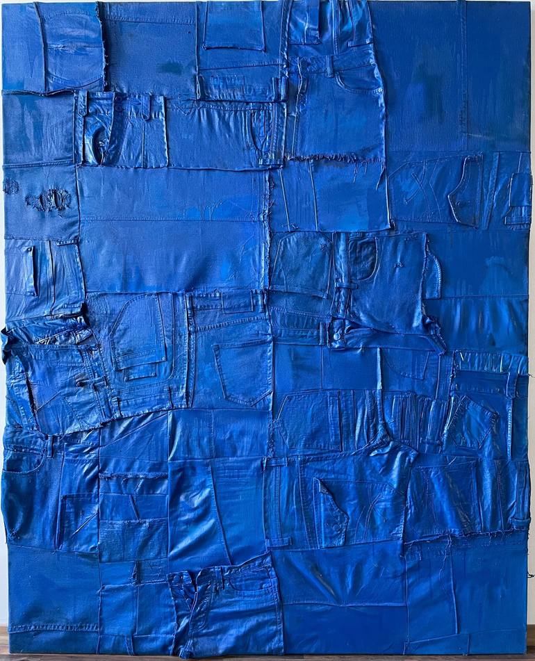 Original Abstract Love Mixed Media by Inga Makarova