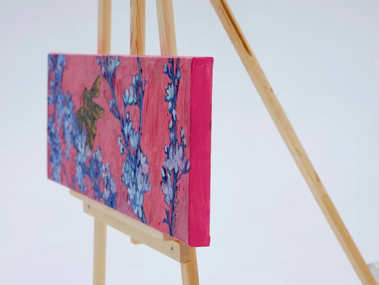 Original Art Deco Love Painting by Inga Makarova