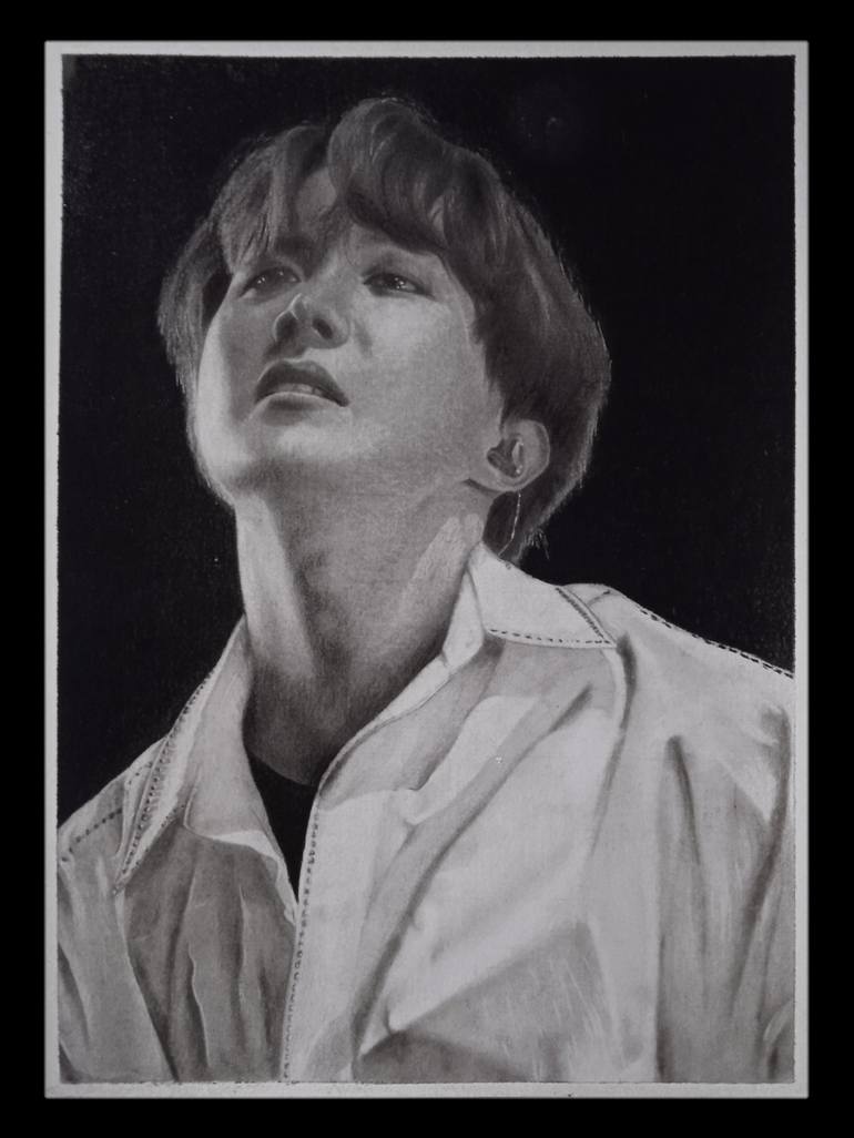 Jhope BTS Drawing by ainy art | Saatchi Art