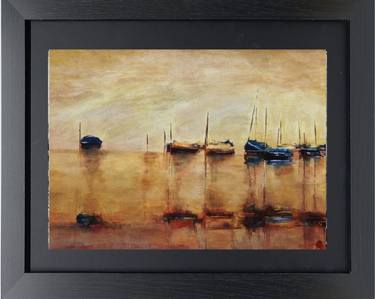 Original Sailboat Paintings by Trisha RS