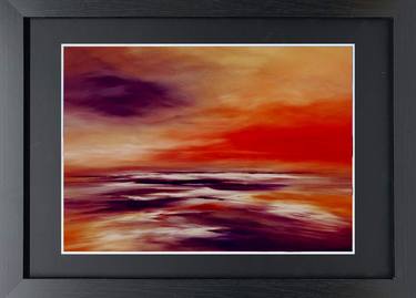 Print of Abstract Expressionism Seascape Paintings by Trisha RS