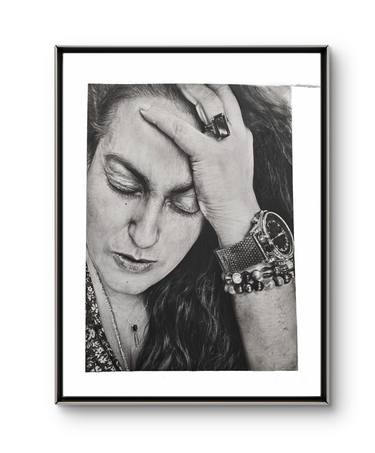 Original Photorealism Health & Beauty Drawing by Trisha Rs