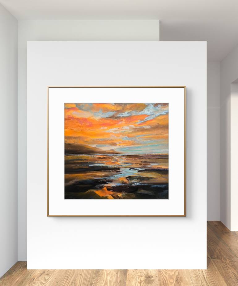 Original Impressionism Landscape Mixed Media by Trisha Rs