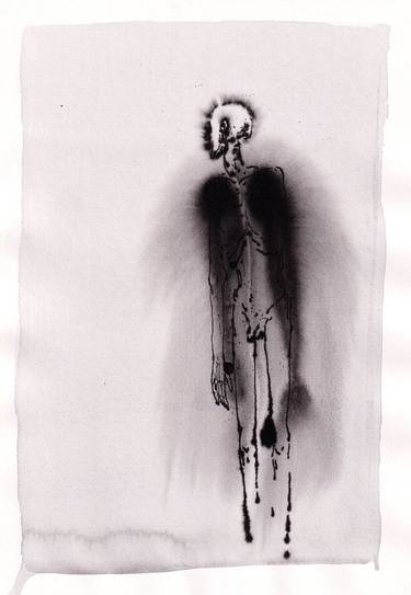 Original Black & White Body Drawings by Aleksandra Slepchuk