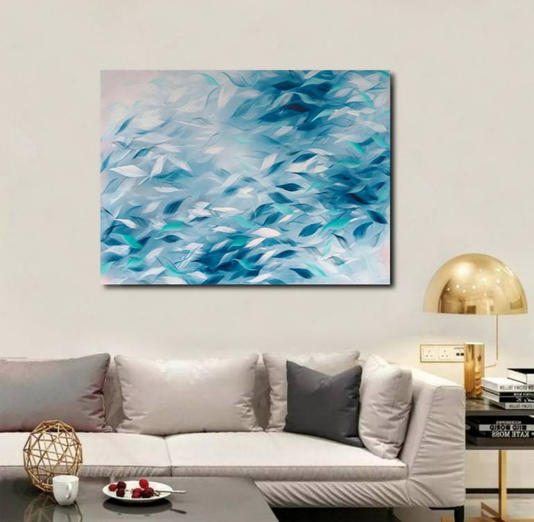 Original Abstract Painting by Eva Pearl