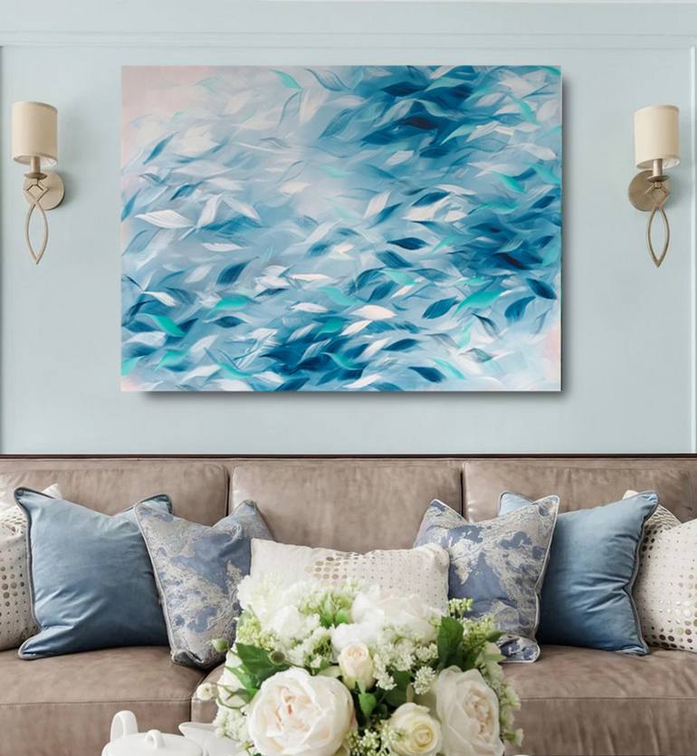 Original Abstract Painting by Eva Pearl