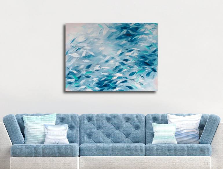 Original Abstract Painting by Eva Pearl