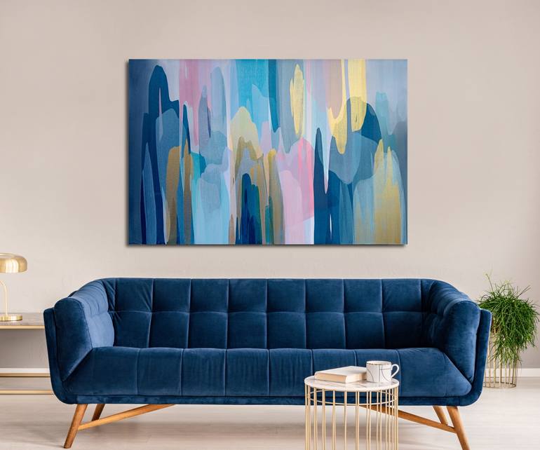 Original Contemporary Abstract Painting by Eva Pearl