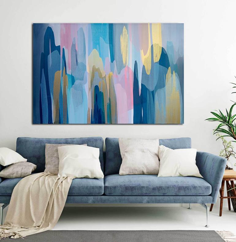 Original Contemporary Abstract Painting by Eva Pearl